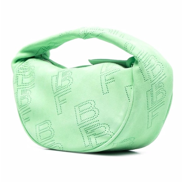 BY FAR Baby Cush Perforated Mini Shoulder Bag w/ Original Dust Bag - Picture 9 of 9